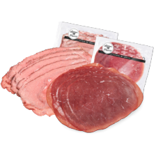 Gegrilde rosbief of runderrookvlees